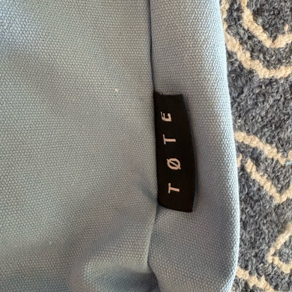 Blue Tote Bag with Strap - Picture 2 of 6